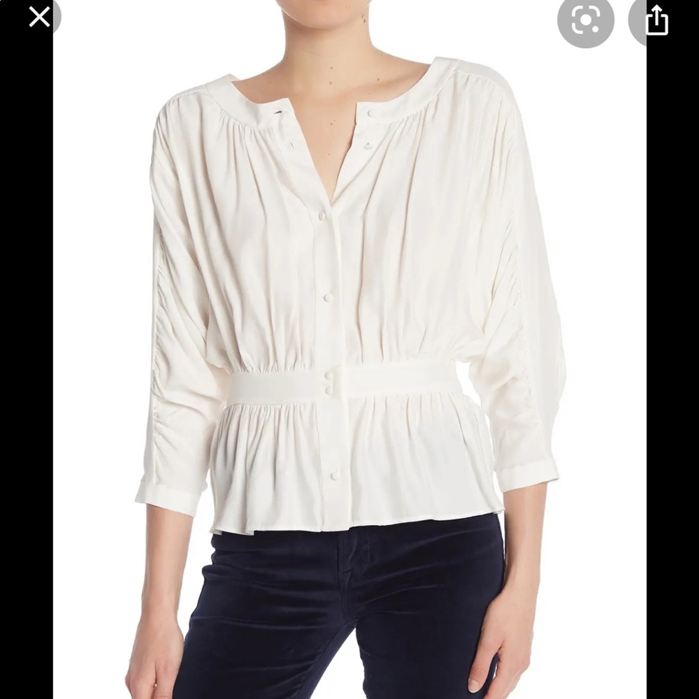 Frame silk shirt